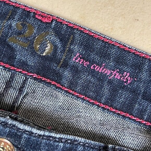 Kate Spade Dark Wash Denim Jeans 26 - Picture 9 of 14